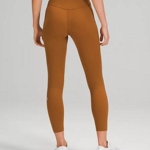 Lululemon Women's Base Pace High-Rise Running Tight 25" Copper Brown NWT size 16 - Picture 5 of 7